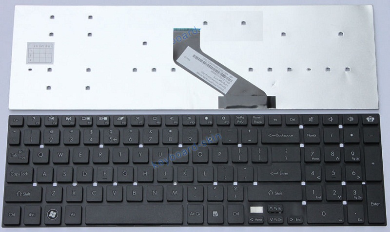 Kết quả hình ảnh cho Tên sản phẩm  	Bàn phím laptop Gateway NV75H Series, NV77H Series Dùng cho 	Dùng thay thế cho các mã laptop NV75H Series, NV77H Series Loại bàn phím  	Bàn phím chìm. Có bàn phím số phụ. Giao diện Tiếng Anh (chuẩn US) Màu sắc 	Trắng, Đen