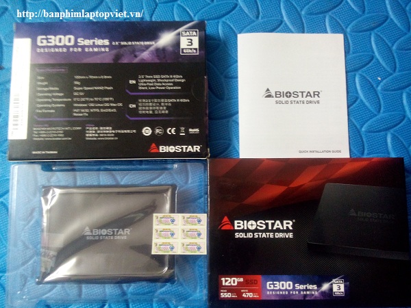 Hình ảnh SSD 120 GB Biostar 300 Series