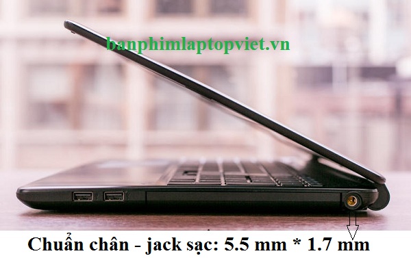 Chuẩn jack cắm sạc laptop acer E1-532 