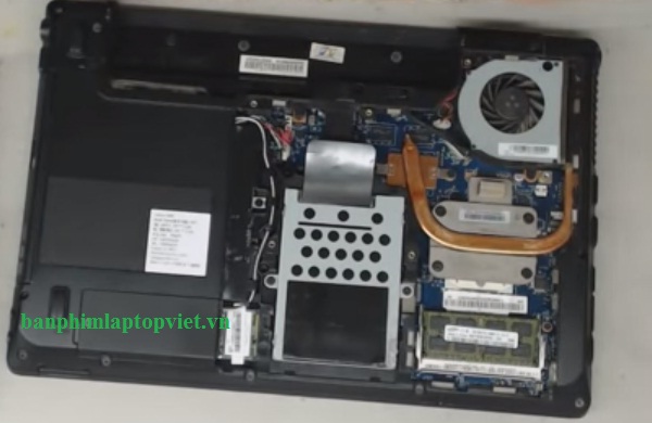 Hình ảnh Fan laptop Lenovo G460, G465 trên main laptop 