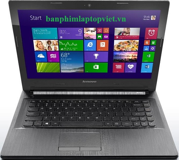 Thể hiện màn hình laptop lenovo G4070, G40 series trên thân máy laptop