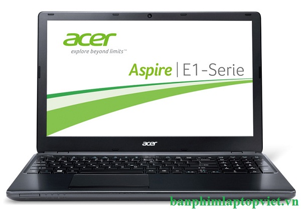 Thể hiện hình ảnh màn hình trên thân máy tính Acer E1-532