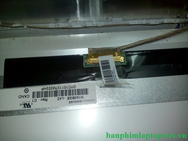 thể hiện chuẩn cable 30 Pin của máy tính dell vaio SVF14