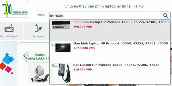 Thay sửa bàn phím laptop HP Probook, Compaq, Presario, business, pavilion tại nhà 