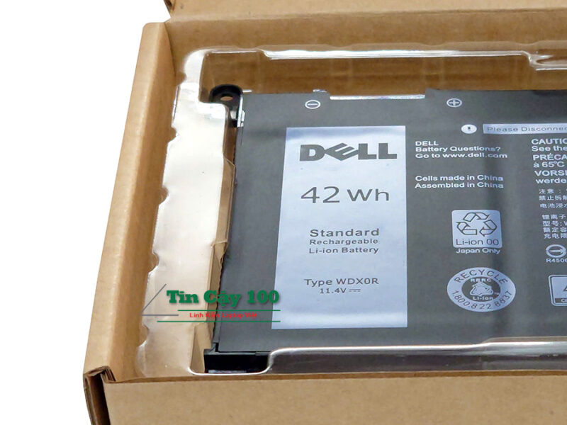 Cận cảnh pin Dell Vostro 7560 zin