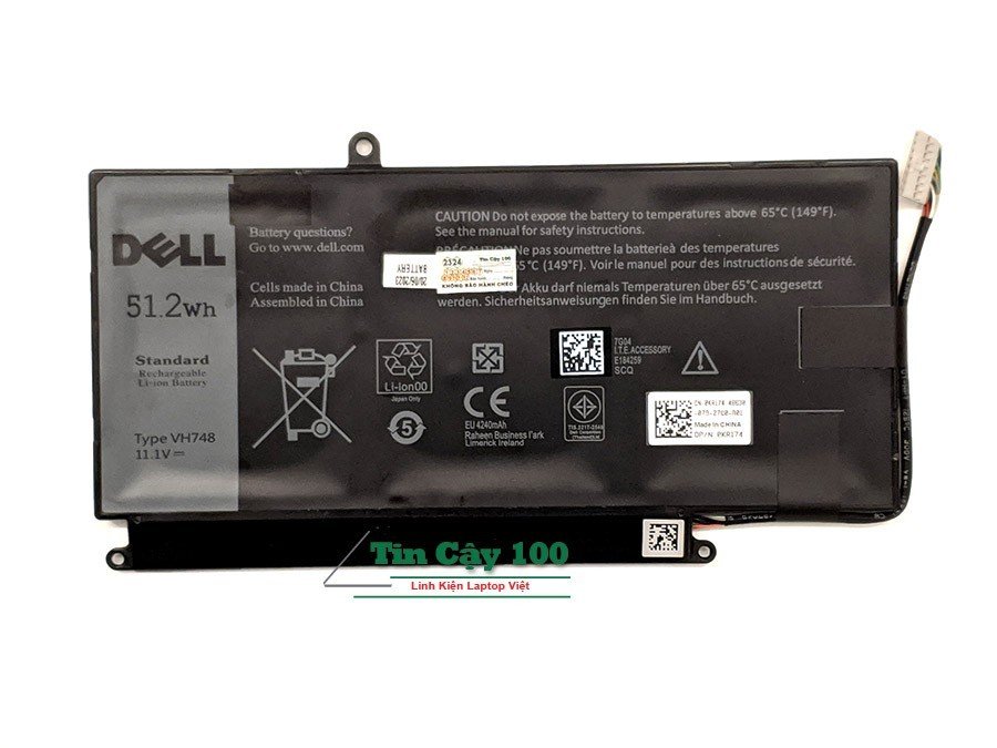 Pin laptop Dell Inspiron 14-5439 (VH748) Zin