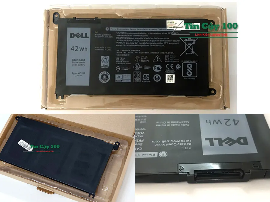 Pin Laptop Dell Inspiron 13 7378 ZIN HÃNG
