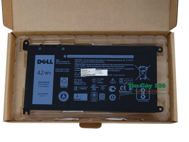 Thay Pin laptop DEll Vostro 3580 P75F ZIN