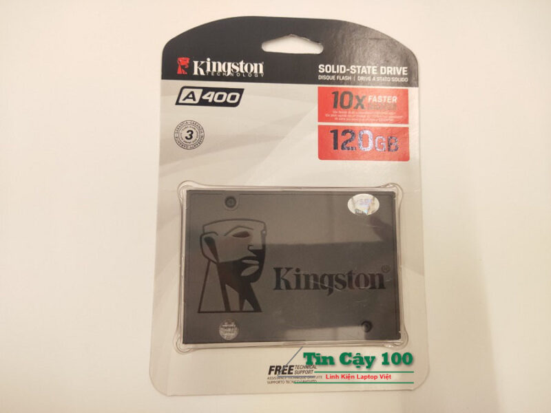 Ổ cứng SSD Kingston 120GB A400 chính hãng