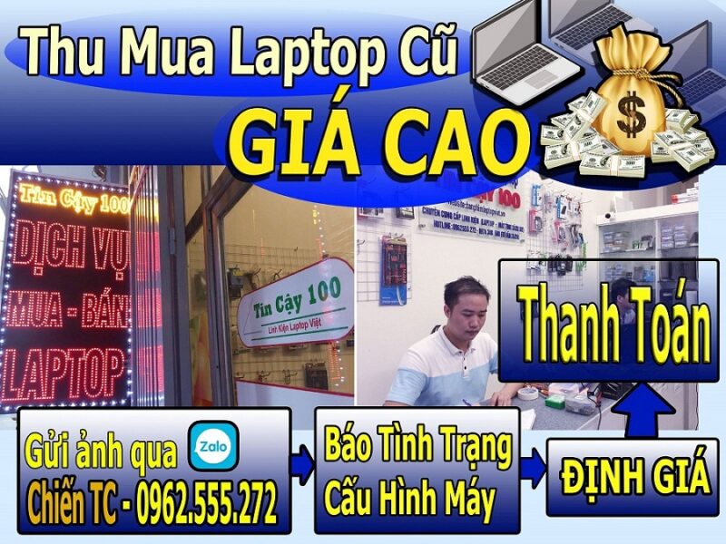 mua laptop cũ tại Trần Quốc hoàn, Dương Quảng hàm, Xuân thủy