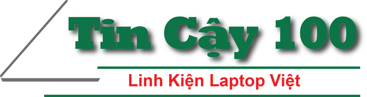 Giới thiệu logo "Tin Cậy 100 - Linh kiện laptop Việt"