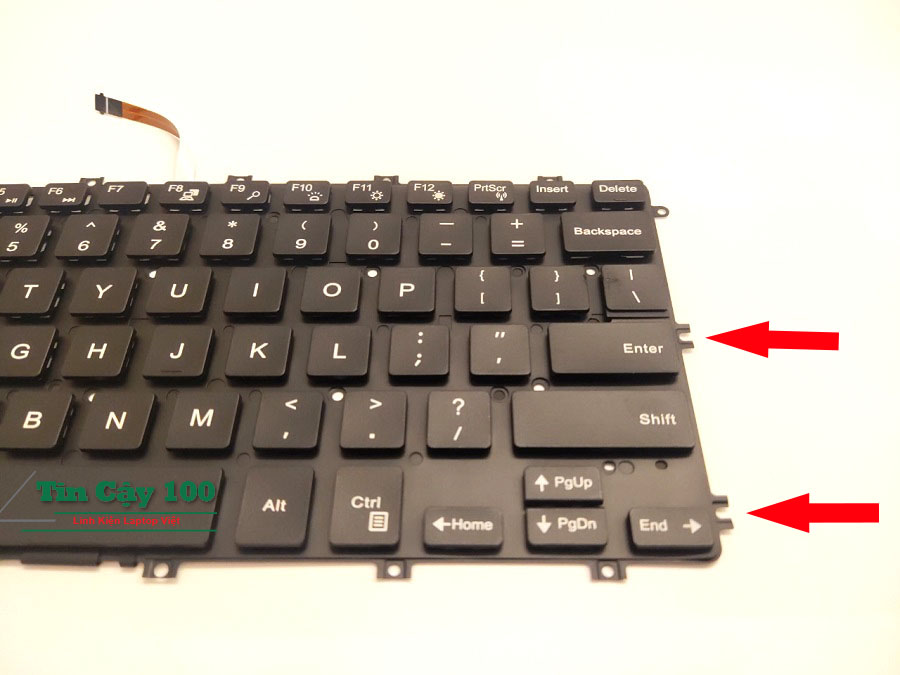 Bàn phím laptop Dell Latitude 3400 Zin LED phiên bản 2019