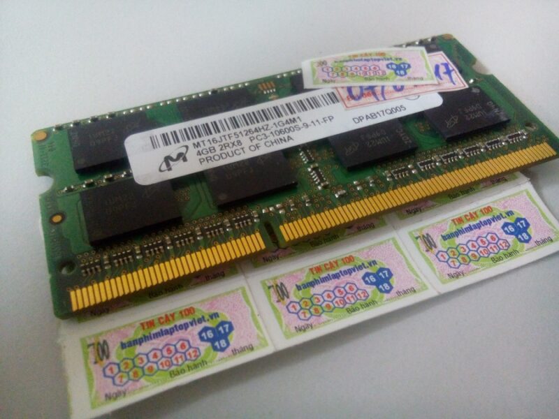 Ram MT 4GB DDR3-1333 tại đường láng Kim Mã