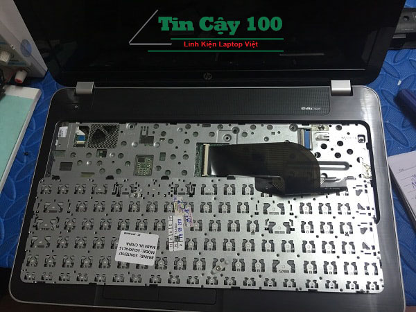 Kĩ thuật Tin Cậy 100 gắn cable bàn phím trên laptop HP pavilion 15-N209AX