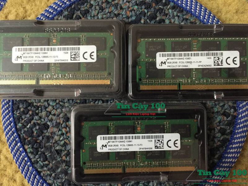 Memory Ram Laptop MT 8GB DDR3-1600 PC3L-12800S 1.35V