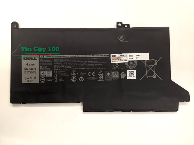 Thay pin laptop Dell Latitude E7280, E7480, 7240, 7480 42Wh Zin Hà Nội