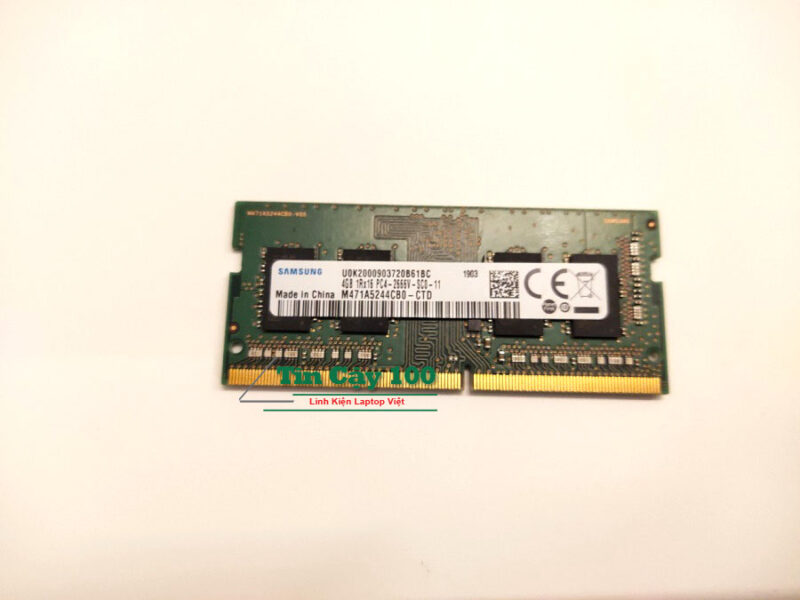 Ram laptop SAMSUNG DDR4 4GB Bus 2666 Chính Hãng