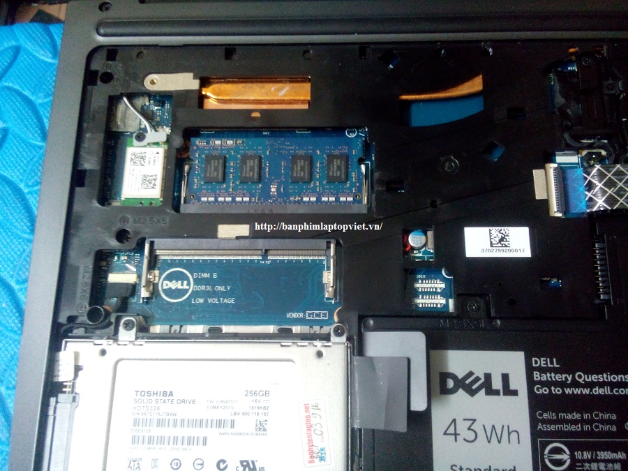 Ram laptop Dell Latitude 3450