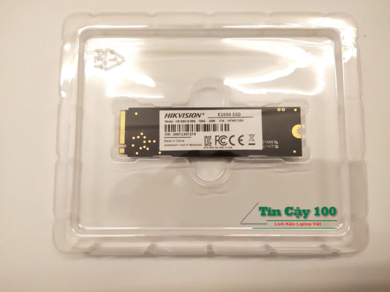 Thẻ PCIe SSD Hikvision E1000 128GB NVME 2280