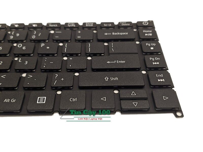 Cận cảnh bàn phím laptop Acer TravelMate P214-52 Zin