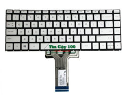 Bàn phím laptop HP X360 14-ba 14-ba066tu màu bạc