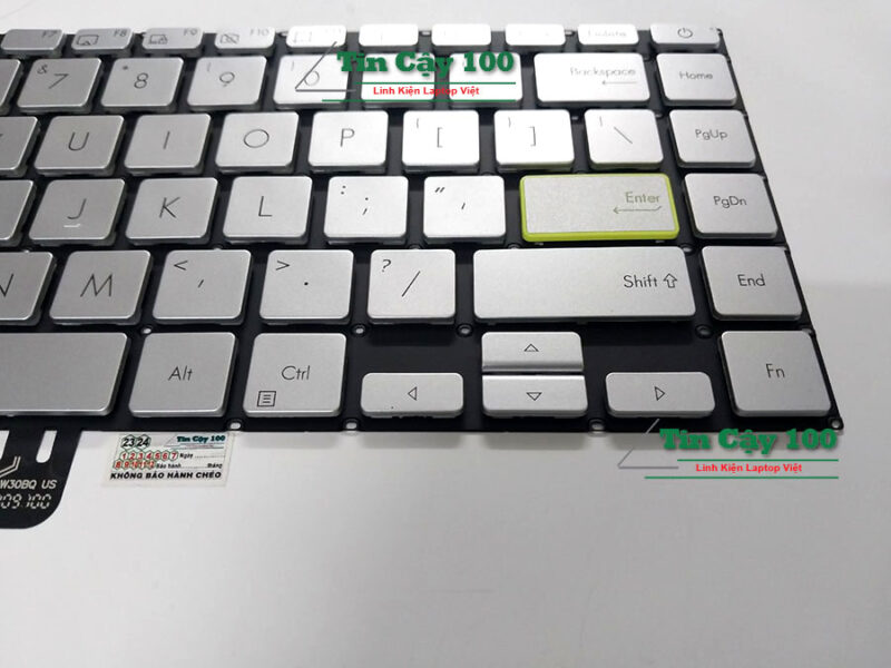 Cận cảnh keyboard laptop Asus Vivobook A415 A415EA A415EB