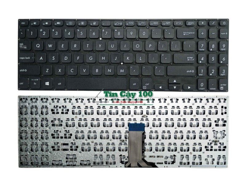 Bàn Phím Laptop Asus Vivobook 15 OLED K513 K513E K513EA đen