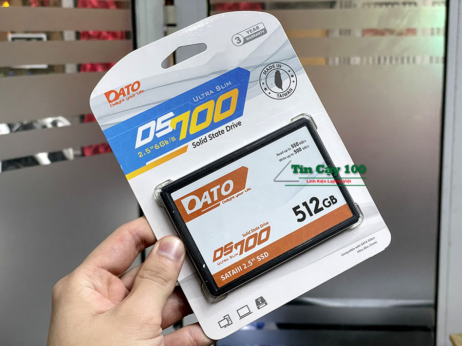 Ổ cứng SSD DATO DS700 512GB SATA III Chính Hãng