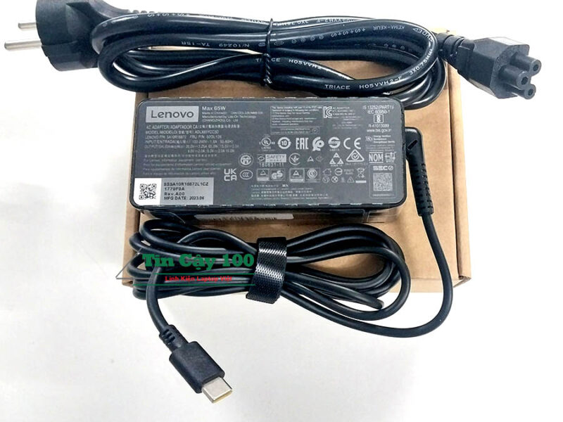 Sạc laptop Lenovo Thinkpad E15 Gen 3 model 20YG 20YH 20YJ Type C