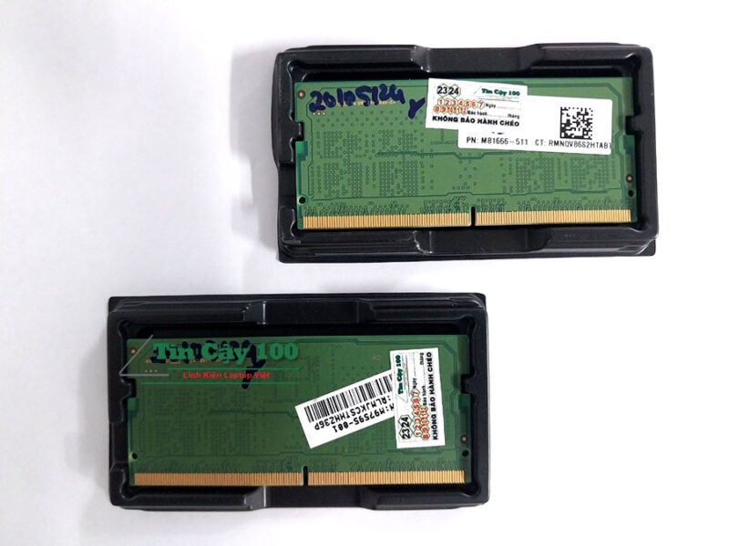 Mặt sau của Ram 8GB DDR5 PC5 chính hãng SamSung