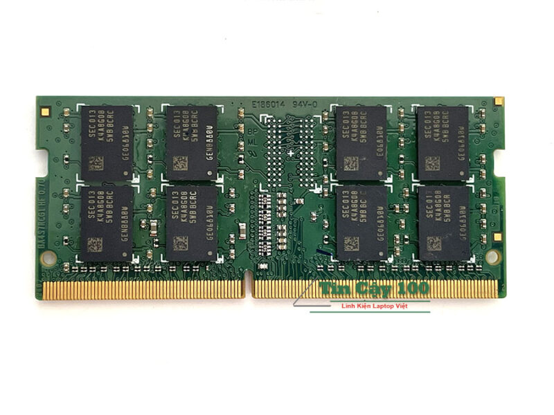 Mặt sau Ram Kingston 16GB DDR4 2666 MHz Chính Hãng