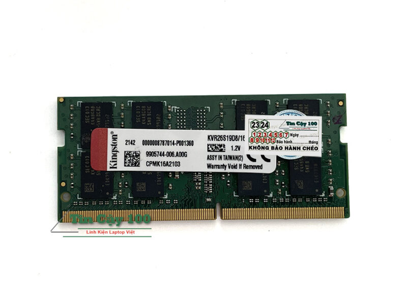 Ram Kingston 16GB DDR4 2666 MHz