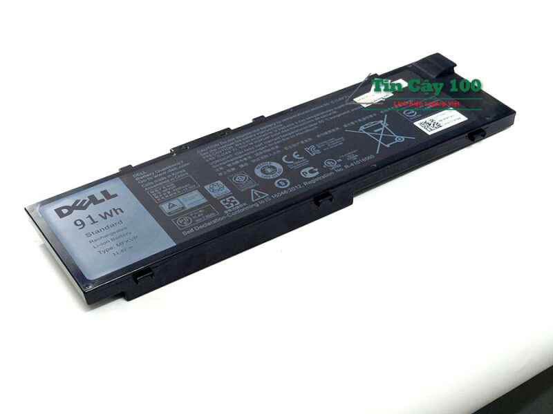 Pin laptop Dell Precision 15 7000 7510 7520.