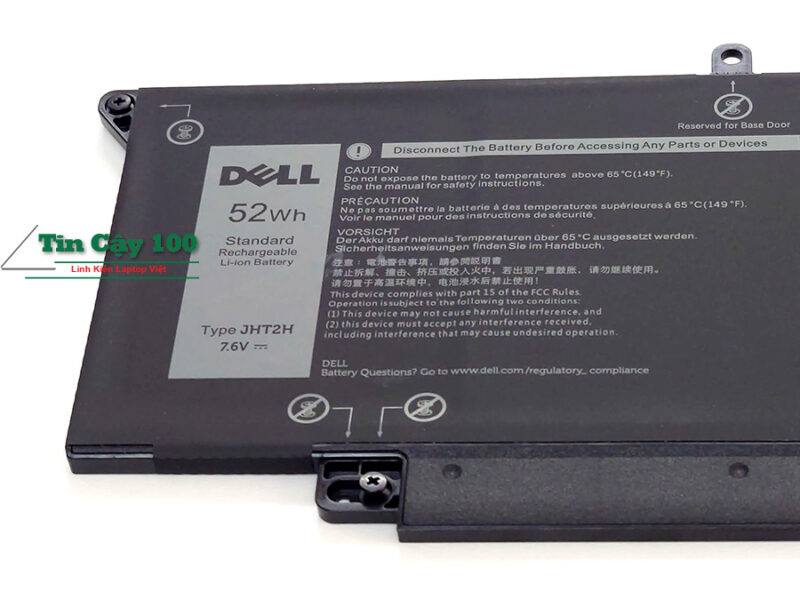 Địa chỉ thay pin laptop Dell Latitude 7310 7410 52Wh Zin Hãng.